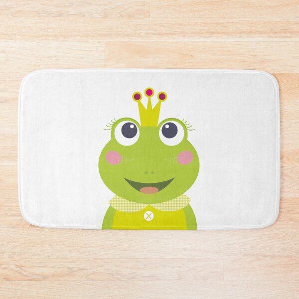 Item preview, Whimsical Frog Princess Illustration designed and sold by Les Petits Buttons.