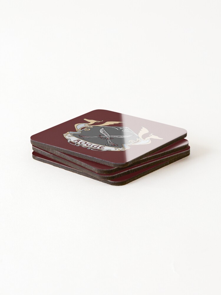 Thumbnail 4 of 5, Coasters (Set of 4), Rogue designed and sold by Ranefea.