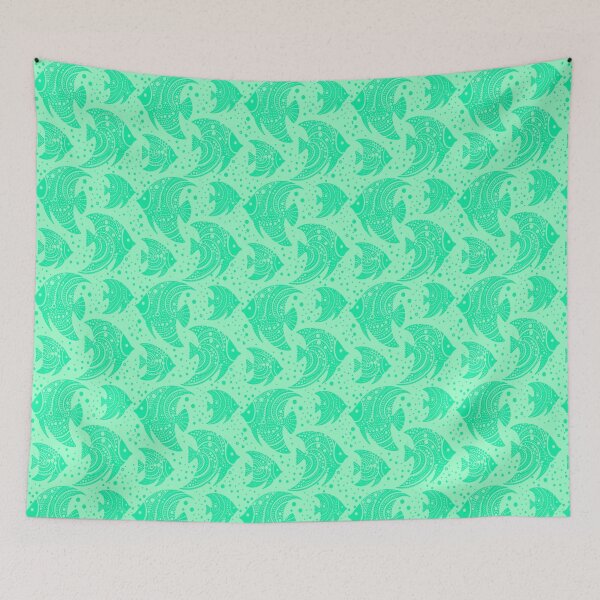 Item preview, Tropical Fish Green designed and sold by SilverPegasus.