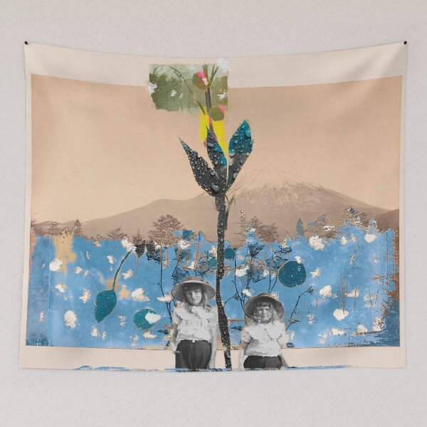 Item preview, Two sisters collage art designed and sold by VictoriaHerrera.
