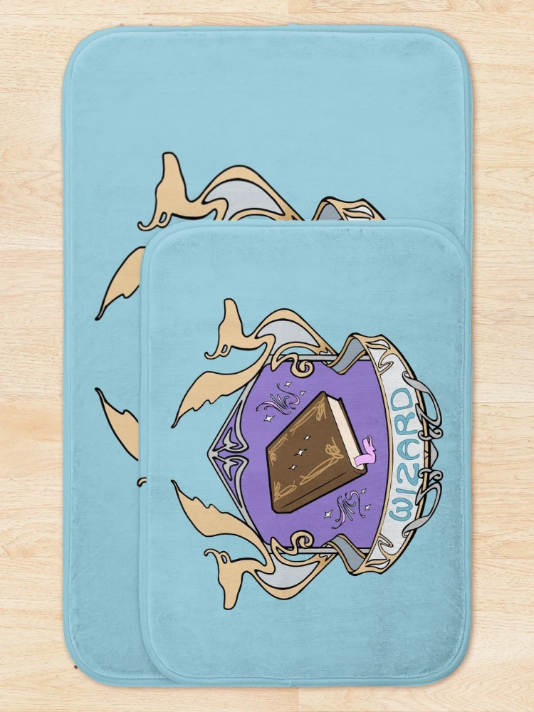 Thumbnail 5 of 6, Bath Mat, Wizard designed and sold by Ranefea.