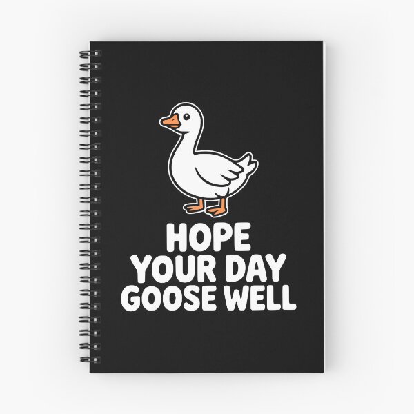 Item preview, Hope Your Day Goose Well! Funny Goose Pun designed and sold by PMCreative.