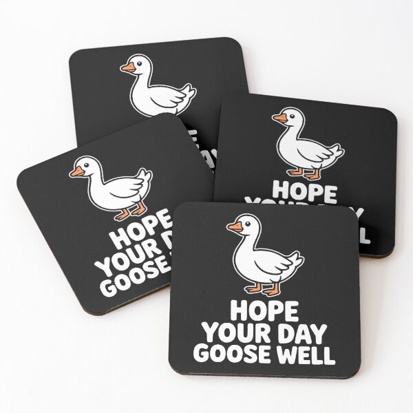 Item preview, Hope Your Day Goose Well! Funny Goose Pun designed and sold by PMCreative.