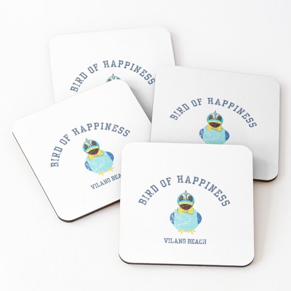 Item preview, Vilano Beach blue bird of happiness St Augustine Florida  designed and sold by TaraPen.