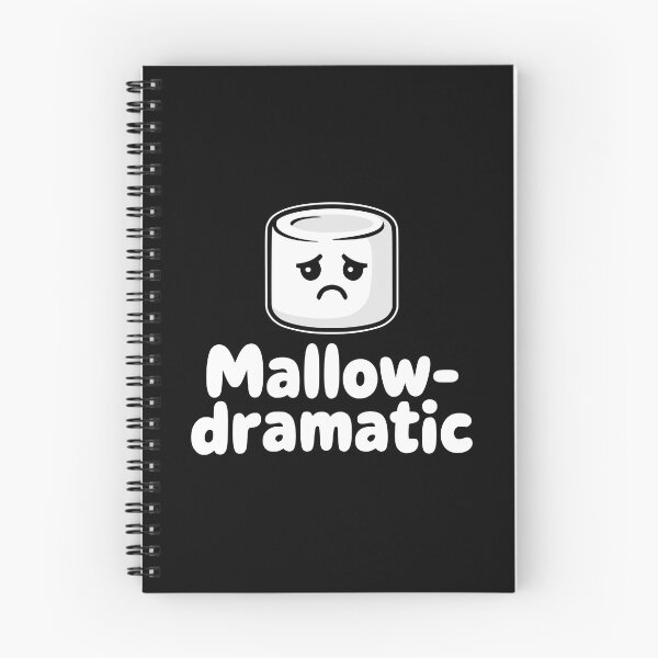 Item preview, Mallow Dramatic! Funny Marshmallow Pun designed and sold by PMCreative.