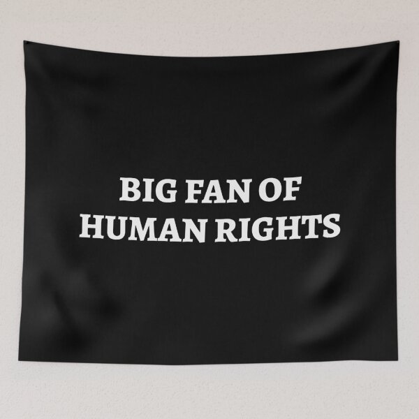 Item preview, Big Fan Of Human Rights designed and sold by Inspirationmotivation.