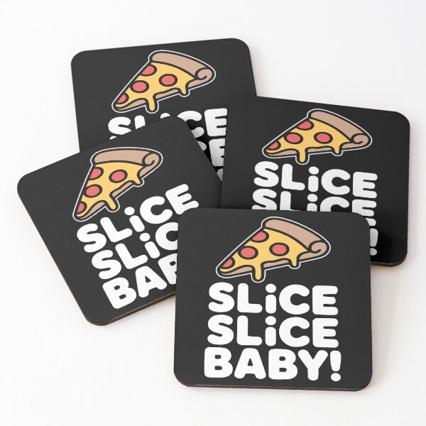 Item preview, Slice Slice Baby! Funny Pizza Pun designed and sold by PMCreative.