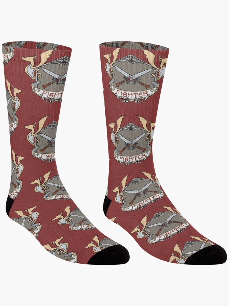 Thumbnail 3 of 5, Socks, Fighter designed and sold by Ranefea.