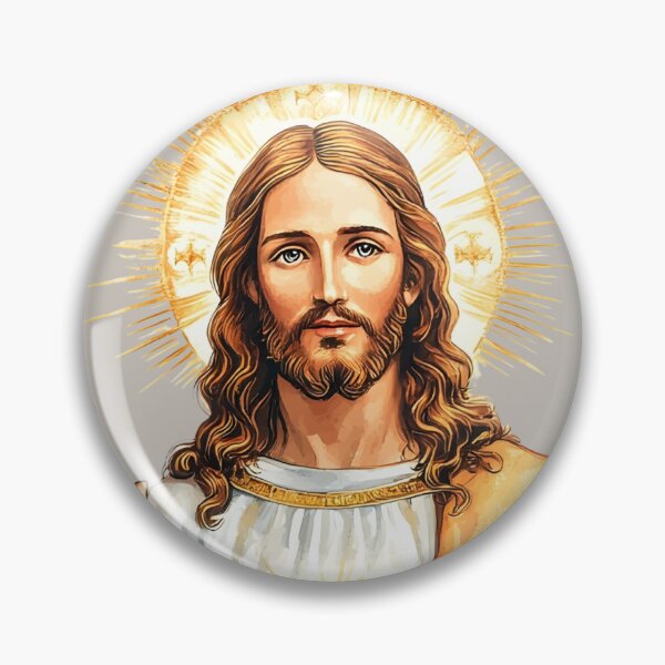 Item preview, Jesus Sacred Heart of God Blessing Religious Christian Catholic designed and sold by tanabe.