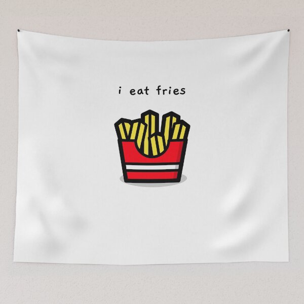 Item preview, i eat fries  designed and sold by Nates-Tees.