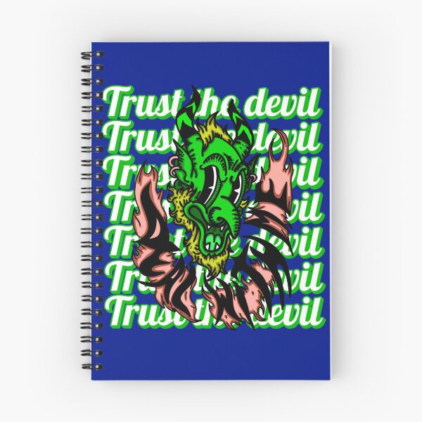 Item preview, Trust the devil - deal with the devil retro cartoon designed and sold by HellD3vil-Art.