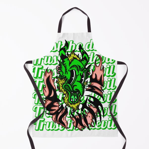 Item preview, Trust the devil - deal with the devil retro cartoon designed and sold by HellD3vil-Art.