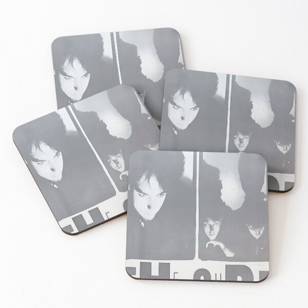 Item preview, Moody Enigmatic Goth Rock Portraits Black White Art designed and sold by ThomasNoblee.