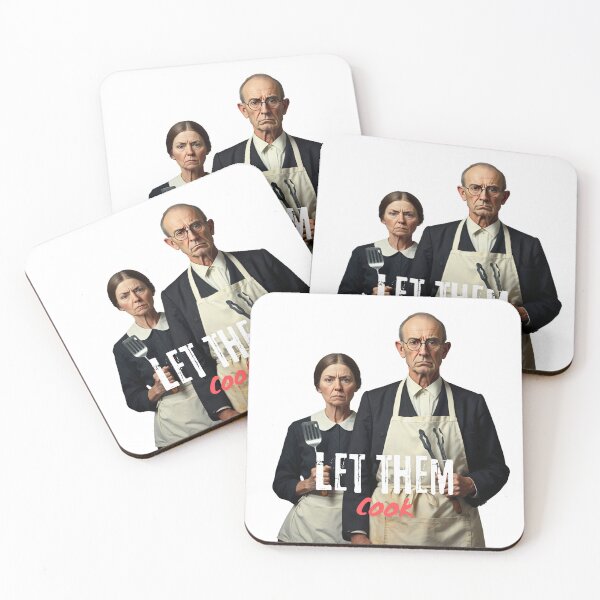 Item preview, American Gothic BBQ Labor Day Parody designed and sold by The Classics Freak.