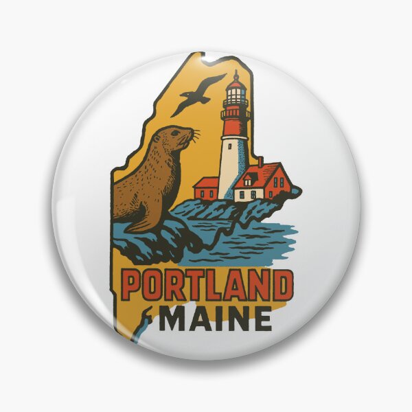 Item preview, Portland Maine Decal designed and sold by Decal Mania.