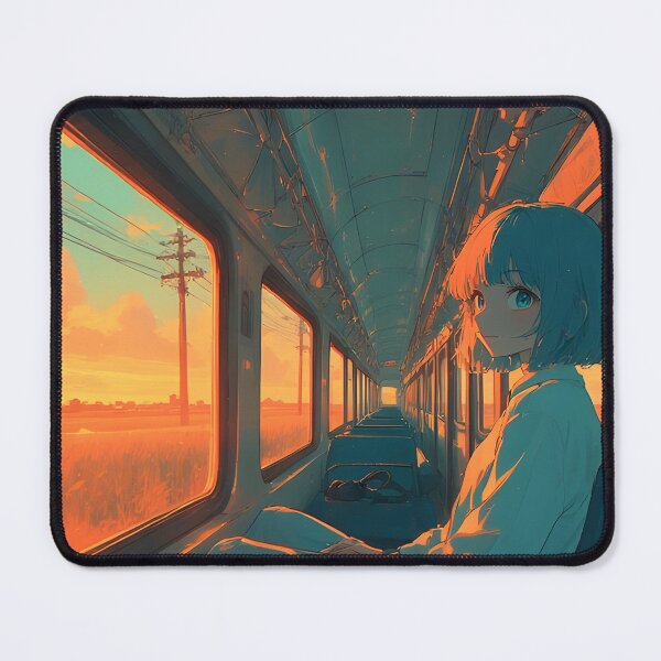 Item preview, Farewell on the train at sunset designed and sold by Working-Woman.
