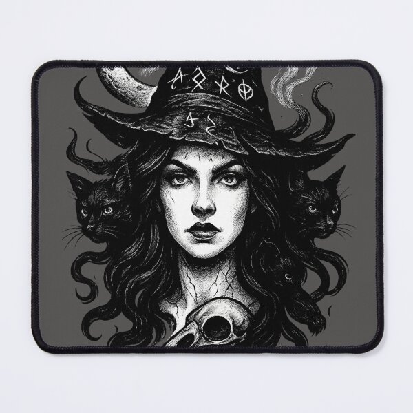 Item preview, Witch – Dark Gothic Illustration designed and sold by Neon Nightmare.