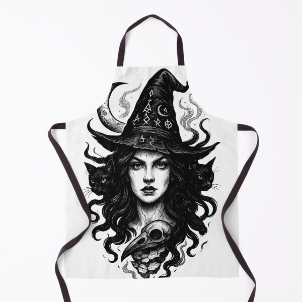 Item preview, Witch – Dark Gothic Illustration designed and sold by Neon Nightmare.
