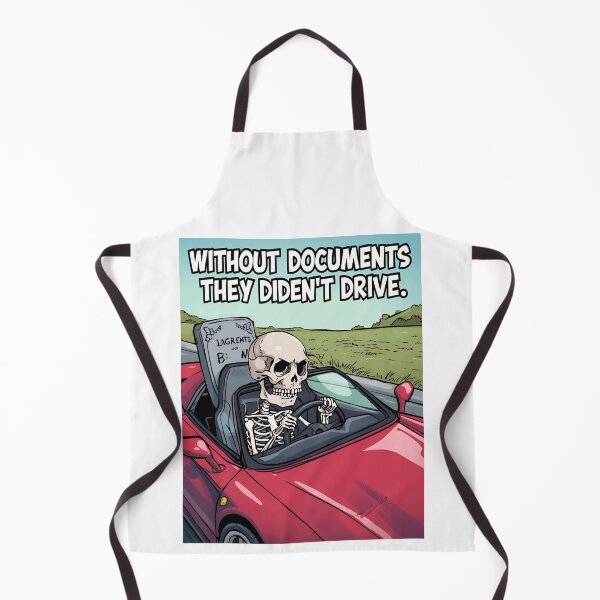 Item preview, Skeleton Driver – Without Documents They Don’t Drive designed and sold by RAKO13.