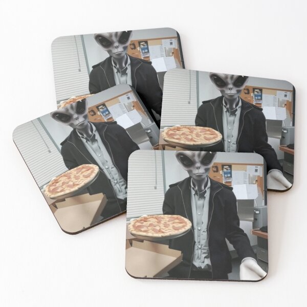 Item preview, "Extra-Terrestrial Taste: Pizza My Mind!" designed and sold by Print Fiction.