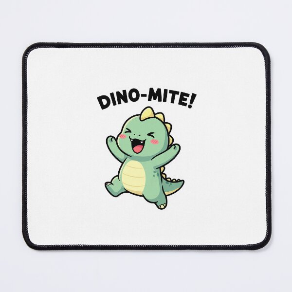 Item preview, Dino-mite! Dinosaur Sticker designed and sold by Atu Art.