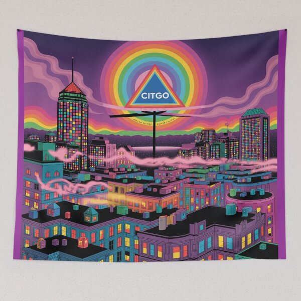 Item preview,  Сityscape of Boston at twilight.  designed and sold by Lilashakti ⭐️ ⭐️ ⭐️ ⭐️ ⭐️.