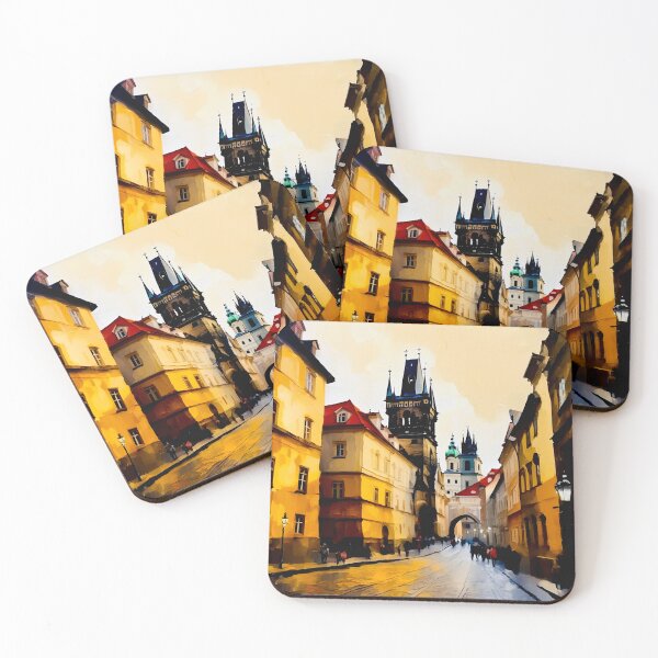 Item preview, City of Prague designed and sold by Island Art Studios.