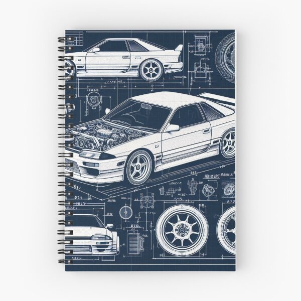Item preview, For The Enthusiasts - Iconic JDM Chassis Code Grid Design V.2 designed and sold by CARSOOTH.