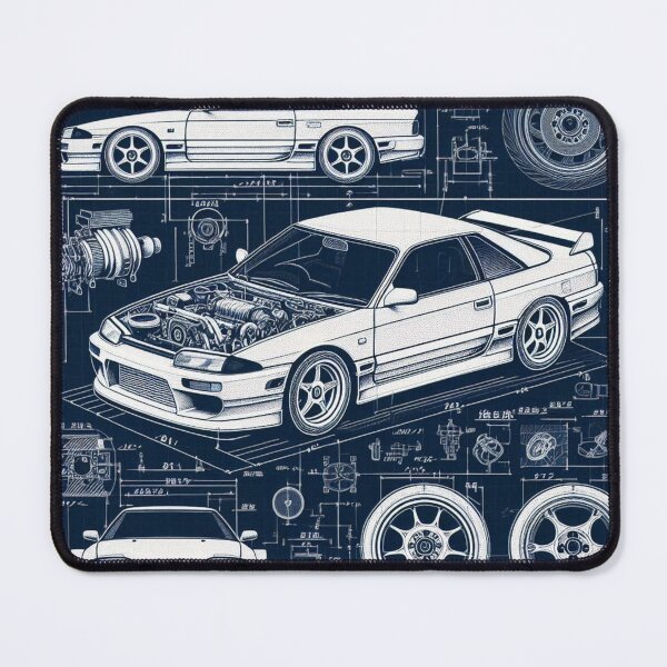 Item preview, For The Enthusiasts - Iconic JDM Chassis Code Grid Design V.2 designed and sold by CARSOOTH.