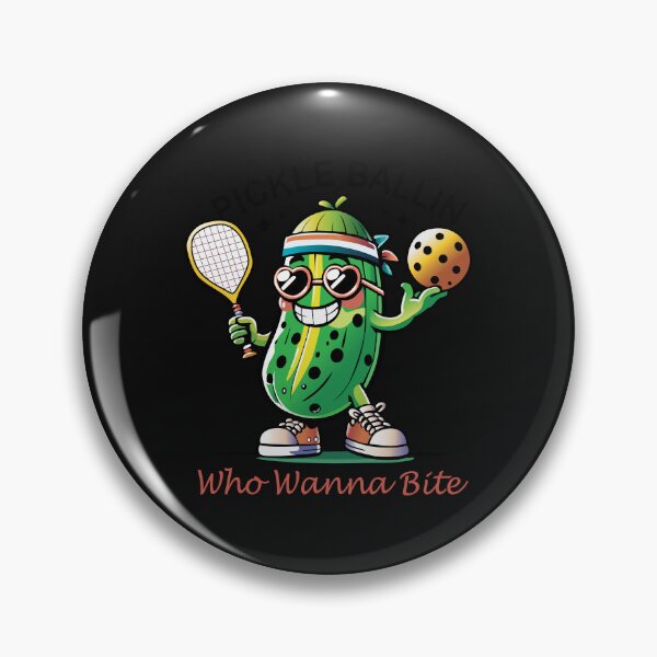 Item preview, Pickle Ballin - Who Wanna Bite designed and sold by Military Insignia Products.