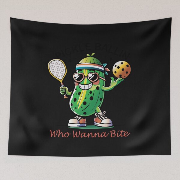 Item preview, Pickle Ballin - Who Wanna Bite designed and sold by Military Insignia Products.