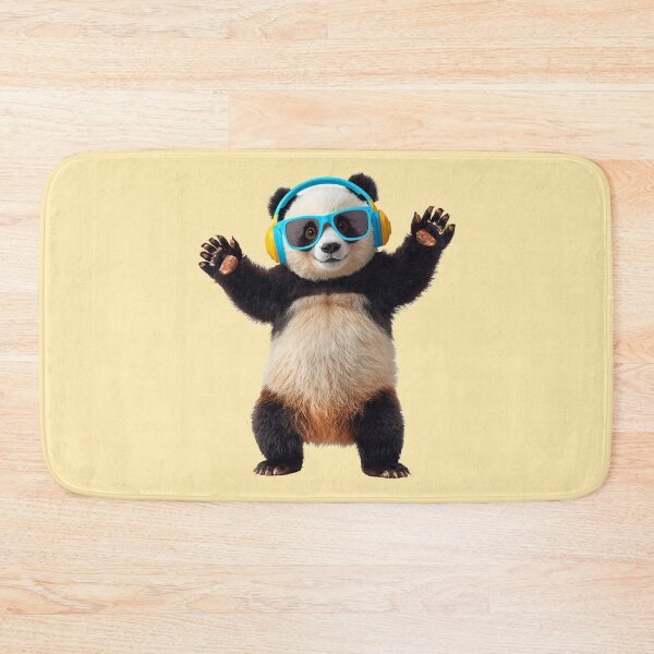 Item preview, Panda DJ with Sunglasses & Headphones designed and sold by VibrArtco.