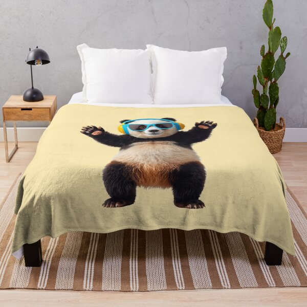 Item preview, Panda DJ with Sunglasses & Headphones designed and sold by VibrArtco.