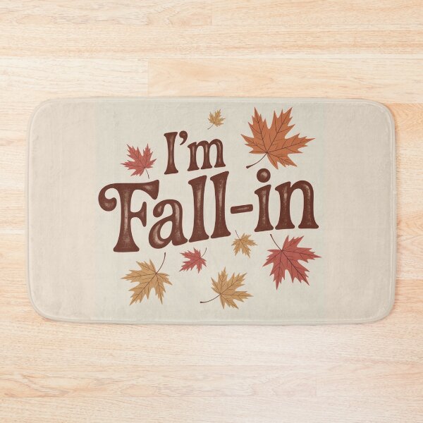 Item preview, Cute autumn, I'm fall-IN and marple leaves designed and sold by EmsiPrintVault.