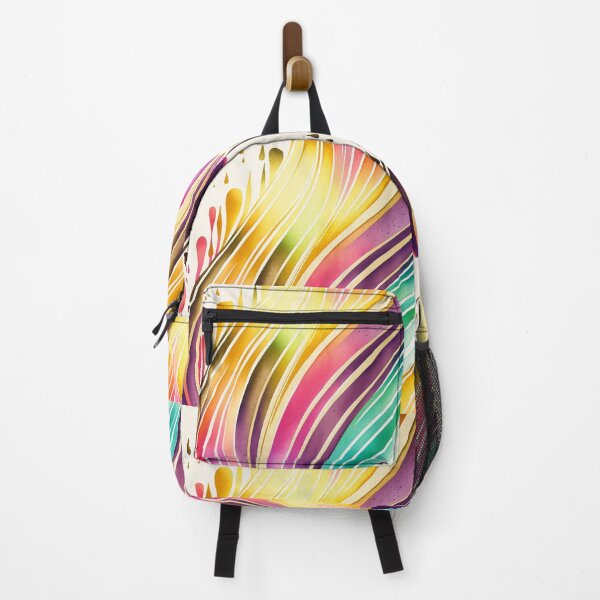 Item preview, Watercolor RAINBOW - Art Deco - PATTERN - Gold Leaf - Rainbow - Art Styles designed and sold by CleverCulture.