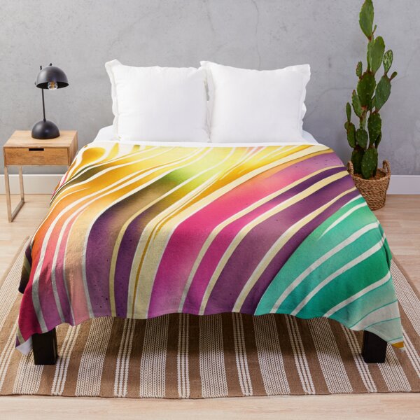 Item preview, Watercolor RAINBOW - Art Deco - PATTERN - Gold Leaf - Rainbow - Art Styles designed and sold by CleverCulture.