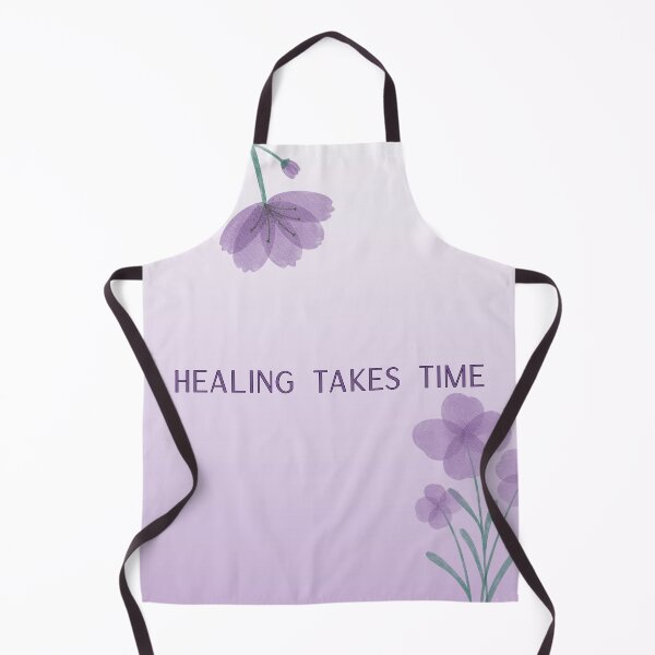 Item preview, healing takes time | daily notes | affirmations designed and sold by Mindful-shop.