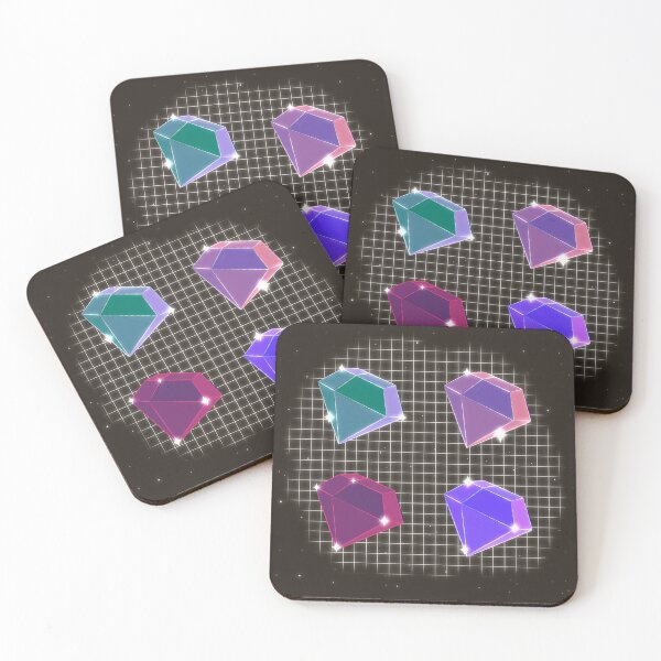 Item preview, Vapowave Diamonds designed and sold by lanalaluna.