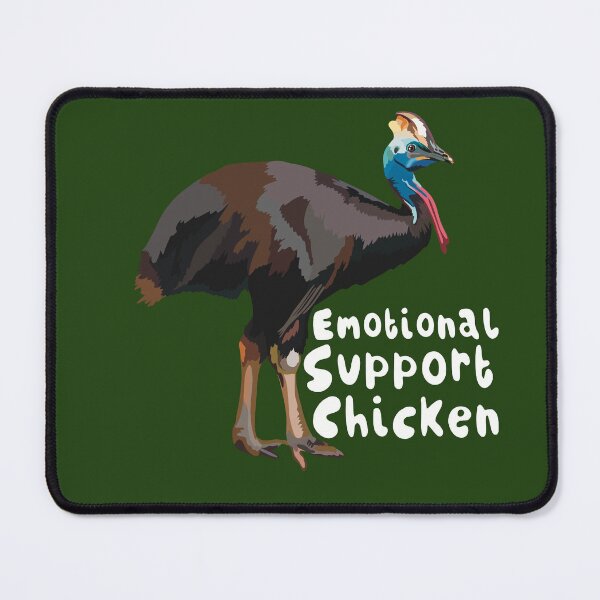 Item preview, C is for Cassowary, Cassowary Artwork – Powerful Flightless Bird Illustration and Tropical Rainforest Wildlife Design designed and sold by PrettylittlepastelUk.
