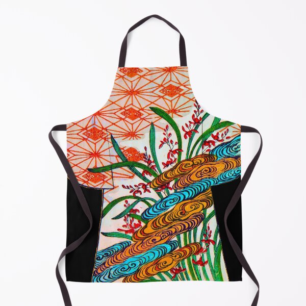 Item preview, Golden Swirls and Scarlet Blossoms - V2 designed and sold by WheelieGdArt.