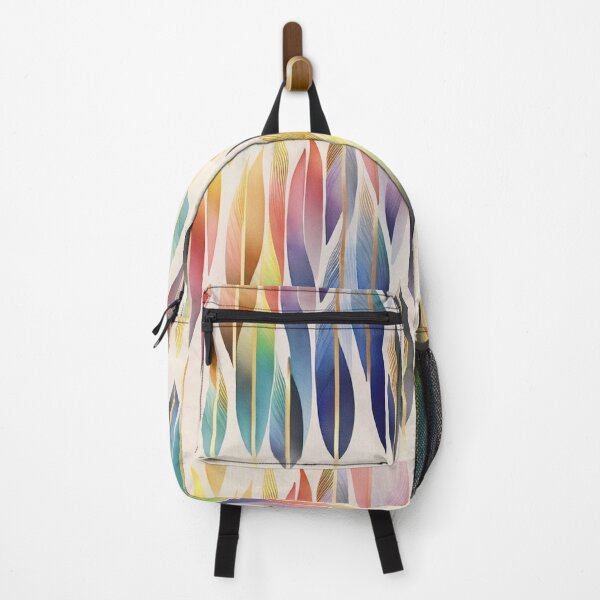 Item preview, Watercolor RAINBOW - Art Deco - PATTERN - Gold Leaf - Rainbow - Art Styles designed and sold by CleverCulture.