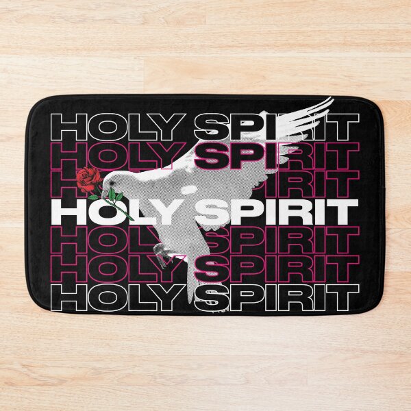 Item preview, Holy Spirit graphic with a dove holding a rose designed and sold by Christian Apparel, Decor and More.