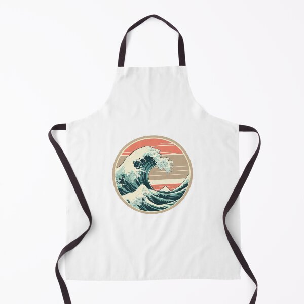 Item preview, Retro Wave Circle – Classic Surf Aesthetic designed and sold by HUEHATCH.