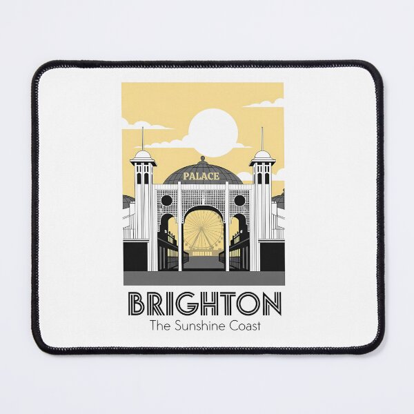 Item preview, Brighton Palace Pier Art Deco Travel Poster designed and sold by Digital Dreams Arts.