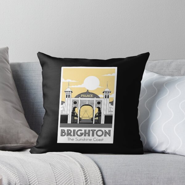 Item preview, Brighton Palace Pier Art Deco Travel Poster designed and sold by Digital Dreams Arts.