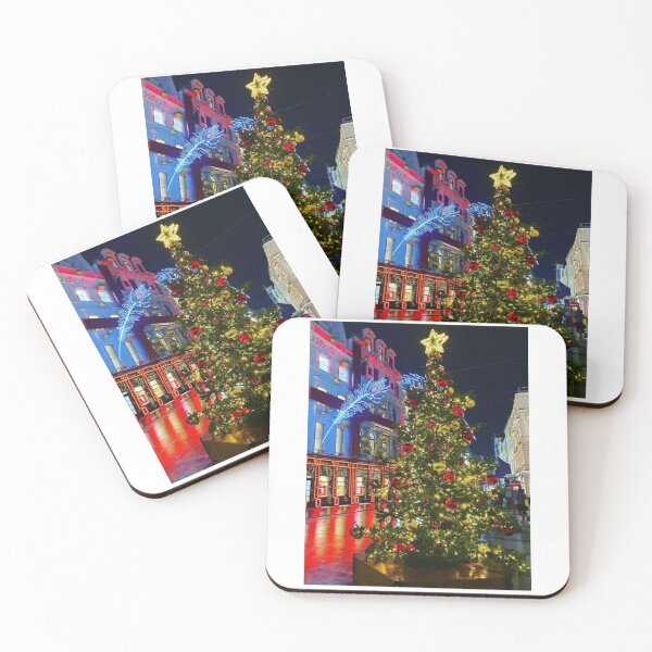 Item preview, A Very London Christmas. Christmas tree, New Bond Street designed and sold by The Running London Photographer.