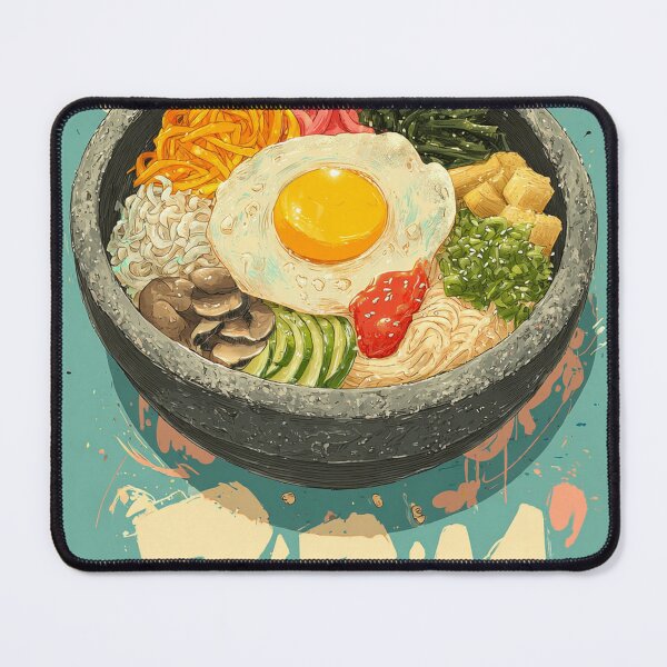 Item preview, Korean Soul Food 'BibimBap' #003 designed and sold by LuckeeTiger.