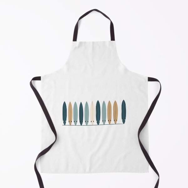 Item preview, Surfboard Lineup – Retro Beach Minimalism designed and sold by HUEHATCH.