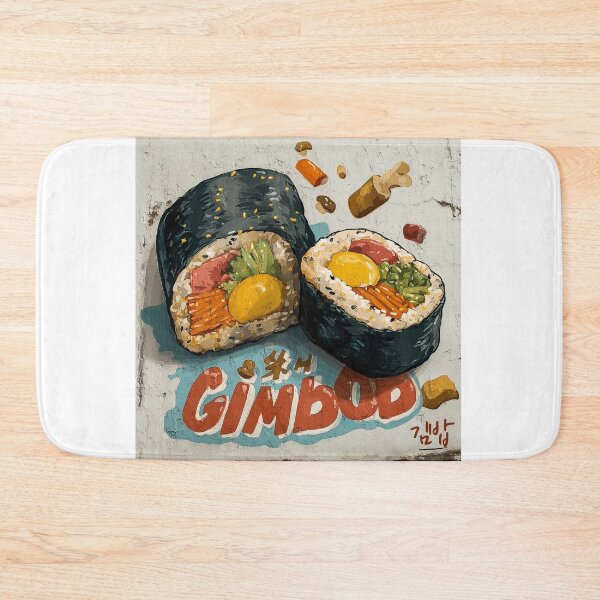 Item preview, Korean Soul Food 'GimBap' #001 designed and sold by LuckeeTiger.