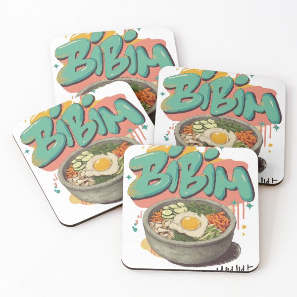 Item preview, Korean Soul Food 'BibimBap' #002 designed and sold by LuckeeTiger.